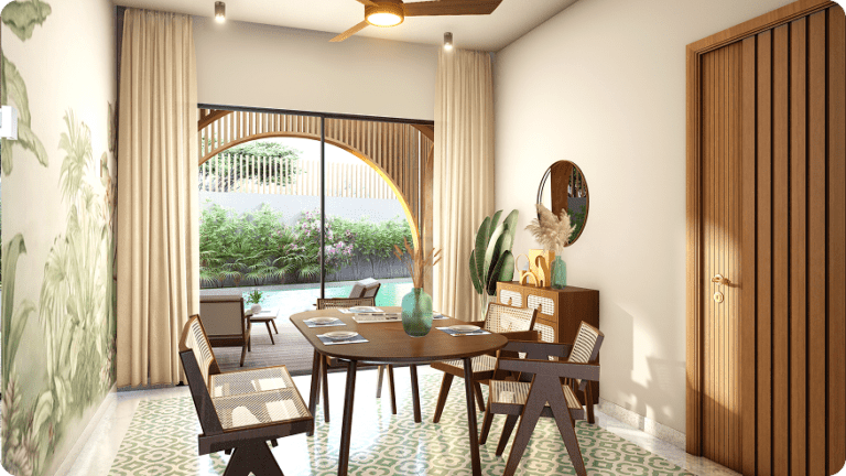 3BHK Dining area V4 2